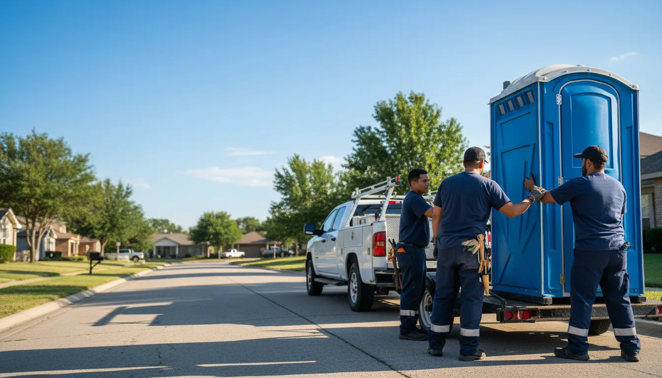 Portable Toilet Rental in Fairview, IL near me